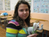 «Слоник», Уткина Виолетта, 10 лет